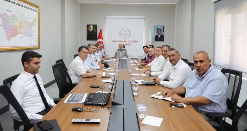Mardin’de ilçe milli eğitim müdürler kurulu toplantısı gerçekleştirildi