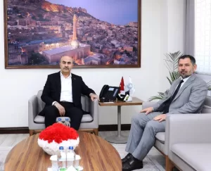 MARDİN İl Müftüsü olarak atanan Enver Türkmen, Mardin Valisi Mahmut