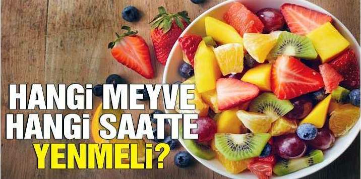 Meyveler çok şekerli gıdalardır, ancak diğer taraftan vitamin, mineral ve