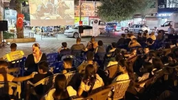 Açık havada sinema keyfi
