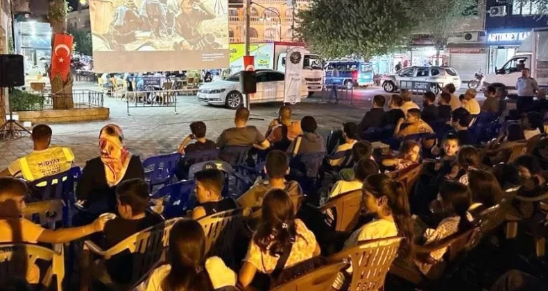 Açık havada sinema keyfi