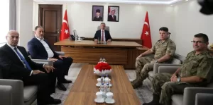 Valililer Kararnamesiyle Karaman’dan Mardin’e atanan Vali Tuncay Akkoyun görevine başladı.