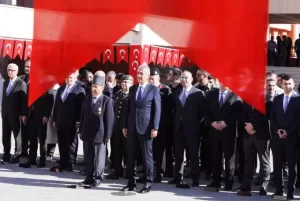 Mardin’de 19 Eylül Gaziler Günü dolayısıyla tören düzenlendi. Mardin Hükümet
