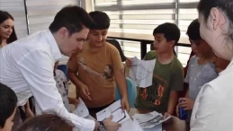 Derikli çocuklara görsel sanatlar kursu