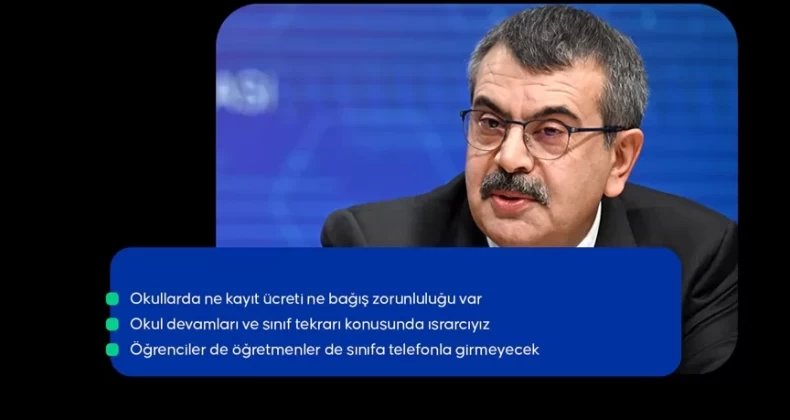 Milli Eğitim Bakanı Tekin: Ekim sonunda öğretmen alım takvimimizi branş bazlı ilan edeceğiz