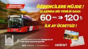Mardin Valisi ve Büyükşehir Belediyesi Başkan Vekili Tuncay Akkoyun’un müjdesini