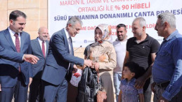 Artuklu’da ekipman dağıtımı