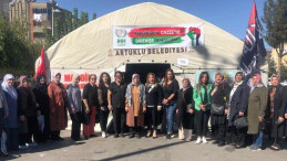 Kadınlardan Filistin’e Destek