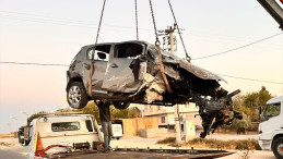 Tilkitepe mevkisinde kaza: 5 kişi yaralandı