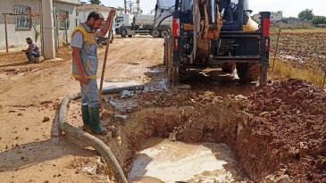 MARSU’nun Kızıltepe ilçesindeki altyapı çalışmaları devam ediyor