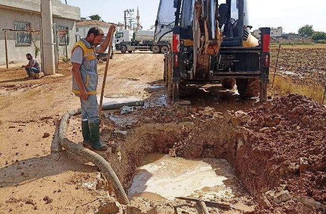 MARSU’nun Kızıltepe ilçesindeki altyapı çalışmaları devam ediyor