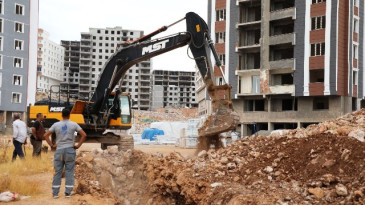 Mardin’de alt yapı çalışmaları devam ediyor