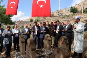 Midyat ilçesinde, 30 yıl önce PKK’lı teröristlerin yola tuzakladıkları el