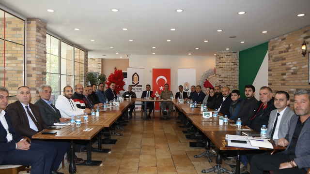 Kaymakam Şahin basın mensuplarıyla buluştu