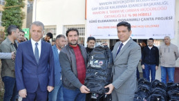 Çoban sertifikası olan besicilere ekipman çantası