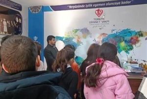 “Çevreme Duyarlıyım Değerlerime Sahip Çıkıyorum” projesi kapsamında İl Vaizi Mehmet