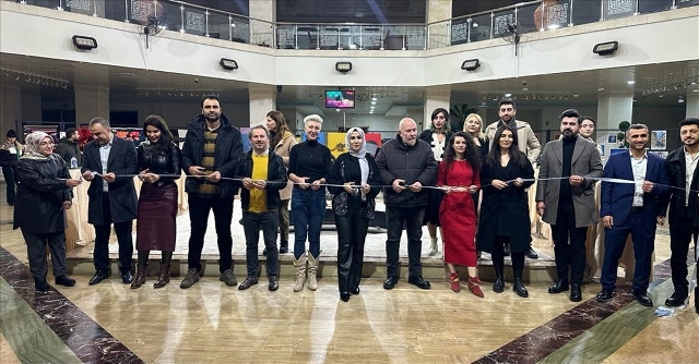 Mardin’de “Çağdaş Bakış” resim sergisi açıldı
