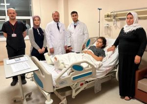 Nusaybin ilçesinde gerçekleştirilen operasyonla, kalça çıkığı ve sağ bacak boyunda