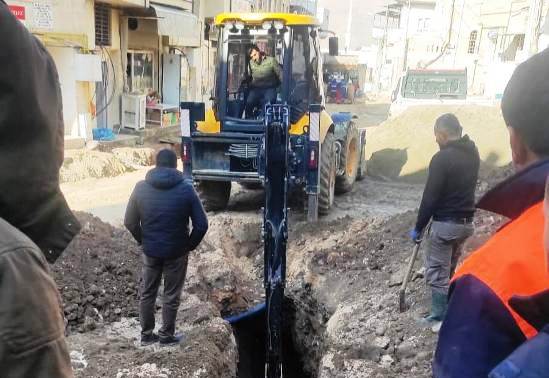 Savur’da altyapı yenileme çalışmaları tamamlandı