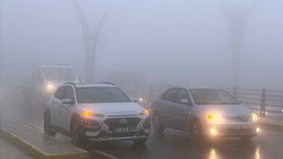 Mardin’de Yağmur ve sis etkili oldu