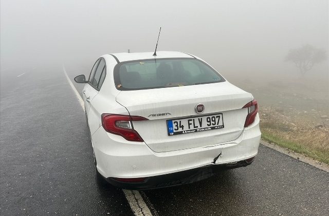 Zincirleme trafik kazasında 3 kişi yaralandı