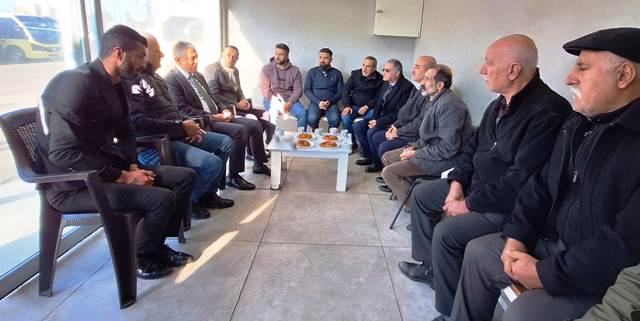 Vali Akkoyun’dan şoför, esnaf ve hastaneye ziyareti