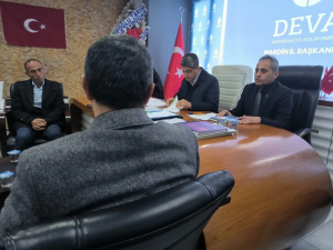 DEVA Partisi Genel Başkan Yardımcısı ve Mersin Milletvekili Mehmet Emin