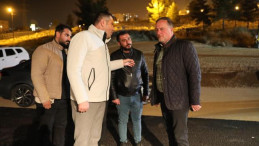 Başkan Tatlıdede’den Gece Mesaisi Yapan Ekiplere Ziyaret