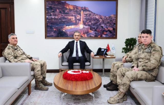 Orgeneral Çardakcı’dan Mardin Valiliğine Ziyaret