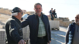 Stadyum Caddesinde Parke Çalışması