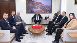 AK Parti heyetinden Vali Akkoyun’a ziyaret