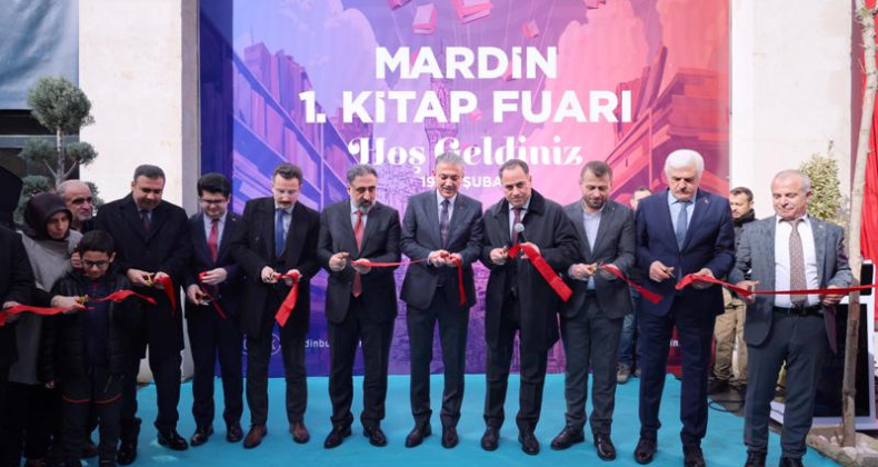 Mardin 1. Kitap Fuarı’nın Açılışı Yapıldı… Kitapseverler Kitaba Doyacak