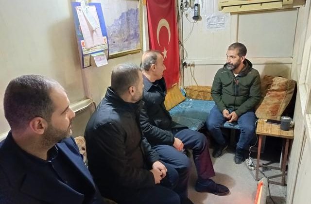 Başkan Adayı Erin Taksicilerle Bir Araya Geldi