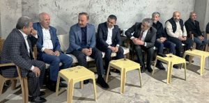 AK Parti Mardin Büyükşehir Belediye Başkan Adayı Abdullah Erin ve