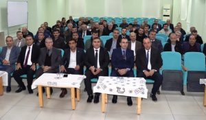 Midyat ilçesinde Yakın Akademik Takip Sistemi Projesi tanıtım toplantısı düzenlendi.