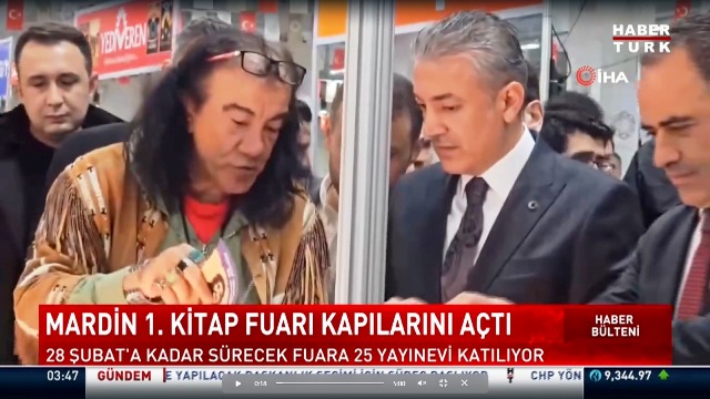Mardin 1. Kitap Fuarı Ulusal Basında Geniş Yer Aldı
