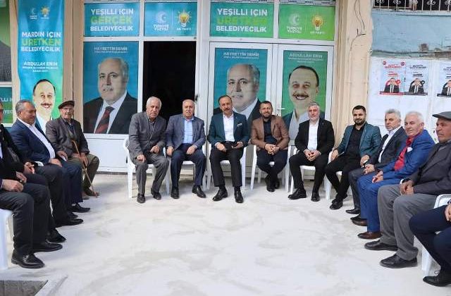 Başkan Adayı Erin, “Projeleri vatandaşlarımızla buluşturacağız”