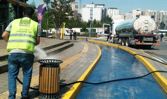 Artuklu’da Kapsamlı Temizlik Çalışması