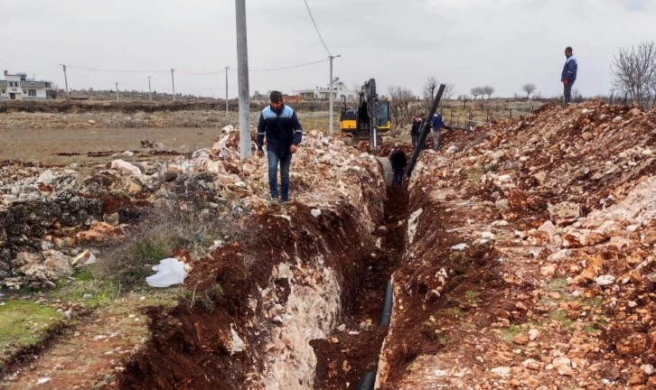 MARSU, altyapı çalışmaları kapsamında Dargeçit ilçesinin Bahçebaşı Mahallesi’ne 1200 metre