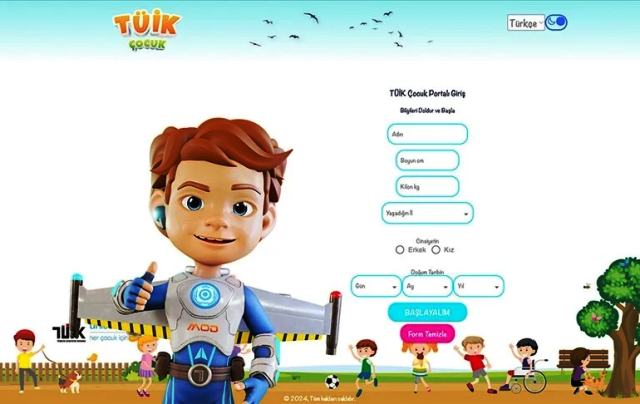 “TÜİK Çocuk” portalı güncellendi