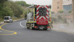 10. Caddenin Yol Çizgisi Çekildi