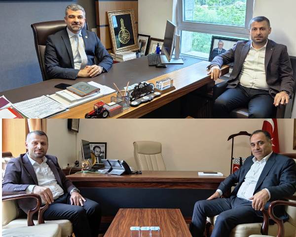 Bazı toplantı ve temaslarda bulunmak amacıyla Ankara’da bulunan AK Parti