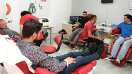 Kızılay’a Kan Bağışı desteği