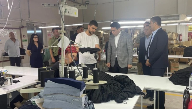 Kaymakam Şahin’den OSB’de Genç Girişimcilere Ziyaret