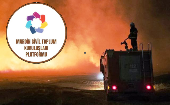 Mardin STK Platformundan Anız Yangını Açıklaması