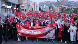 Mardin’de 15 Temmuz Demokrasi Yürüyüşü