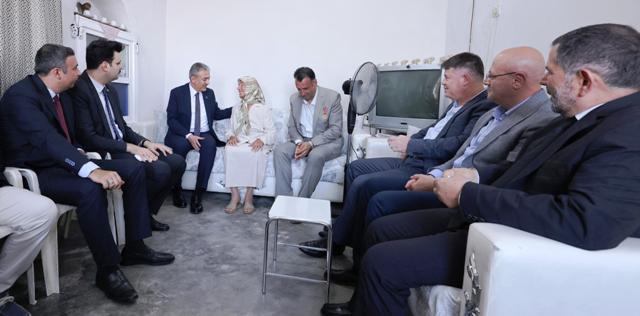 Vali Akkoyun’dan  15 Temmuz Gazilerine ziyaret