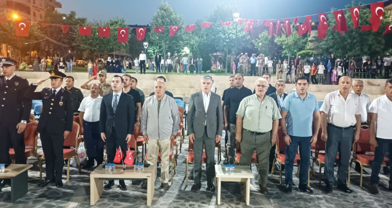 Yeşilli’de 15 Temmuz Etkinliği