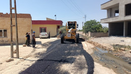 Erikli Mahallesinin yolu onarıldı