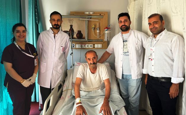 Mardin’de kapalı yöntemle anevrizma tedavisi